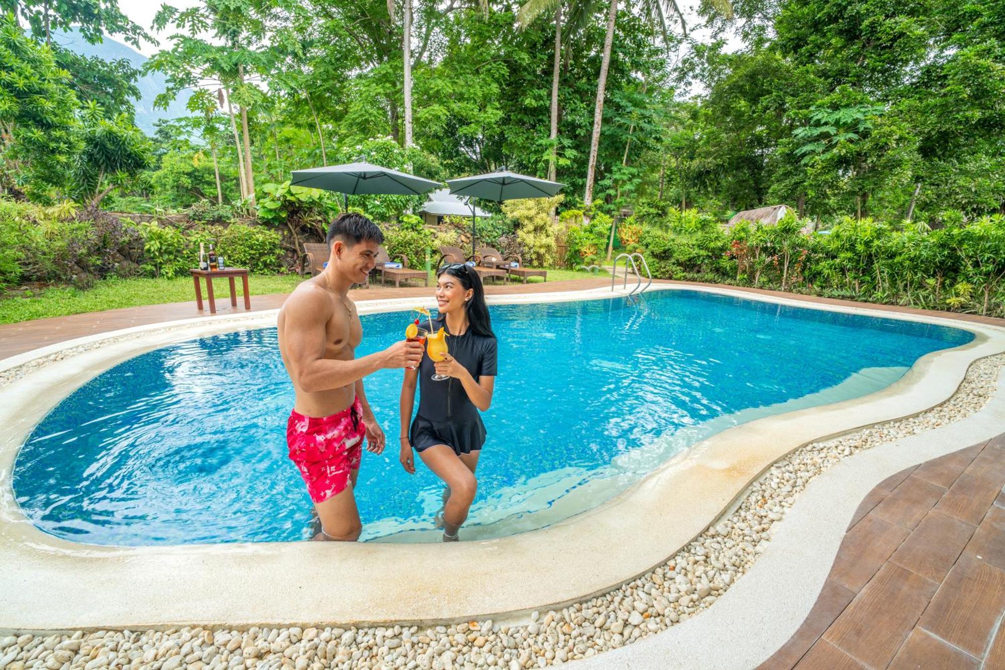 Daluyon Beach And Mountain Resort Sabang (Palawan) Exterior foto